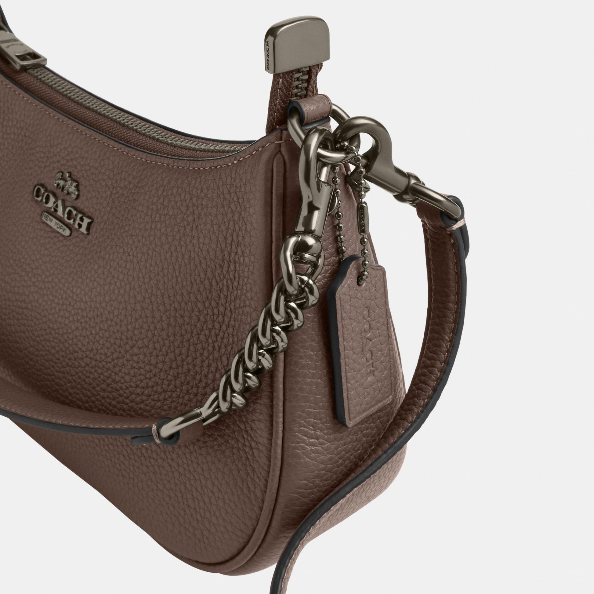 CV934-Teri Shoulder Bag-Qb/Dark Stone