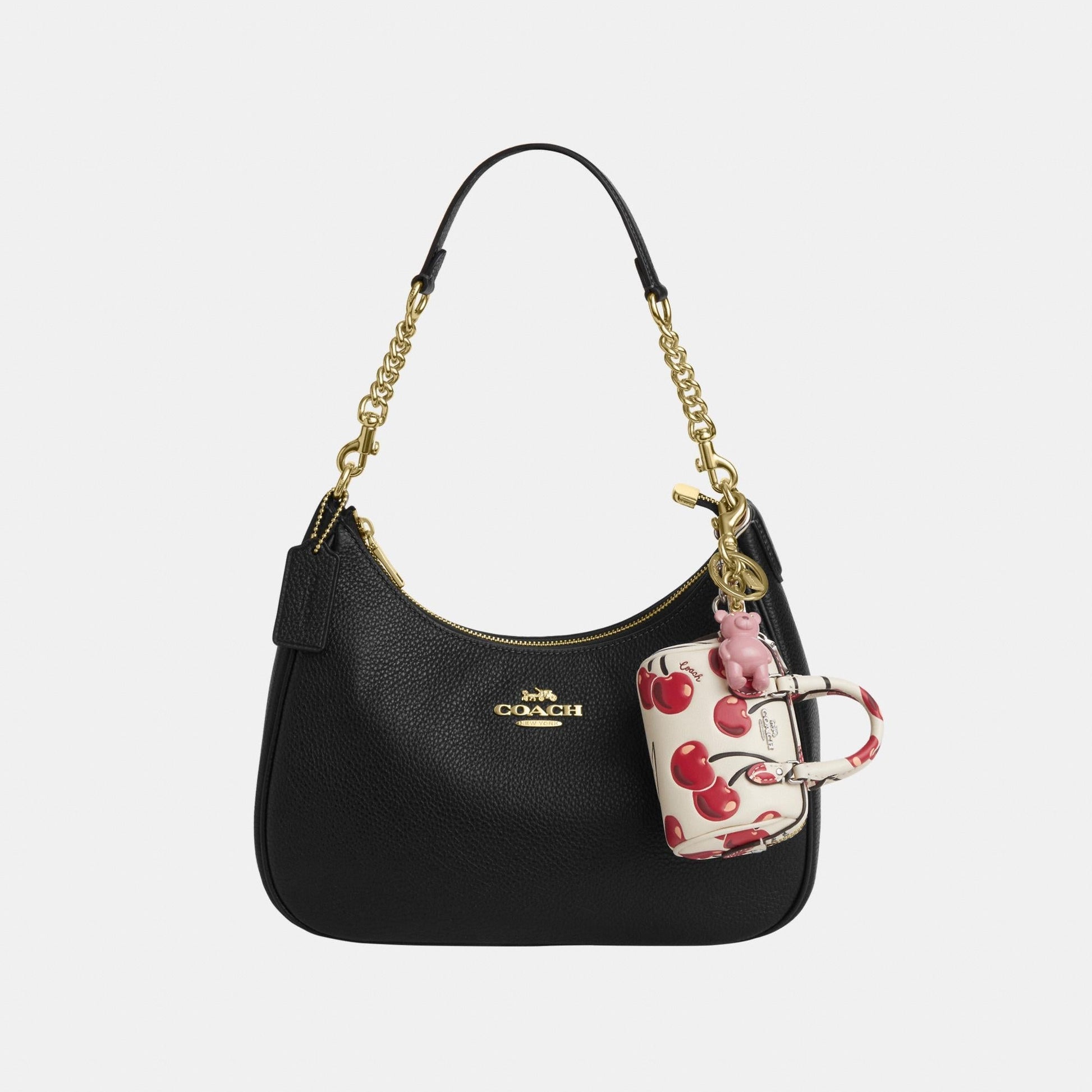 CV935-Teri Hobo Bag-Im/Black
