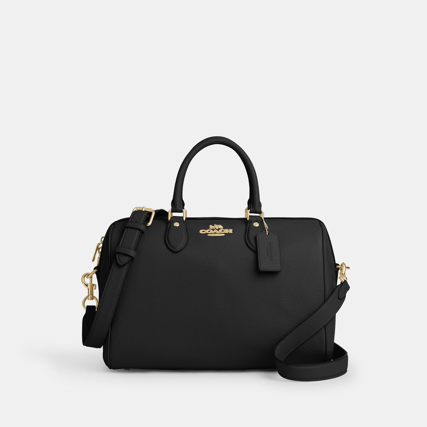 CV960-Rowan Large Satchel Bag-Im/Black