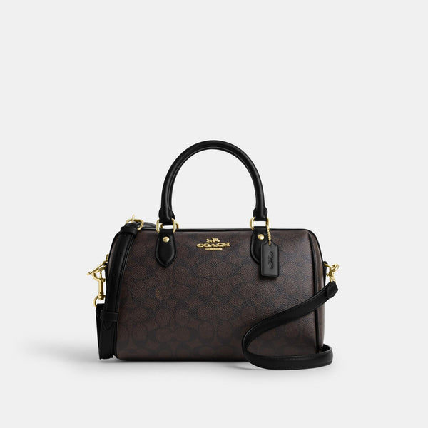 Rowan Satchel Bag in Signature Canvas