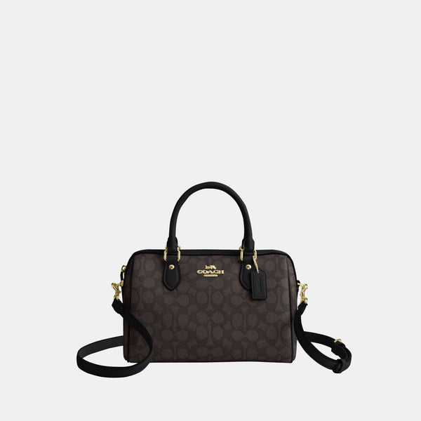 Rowan Satchel Bag in Signature Canvas