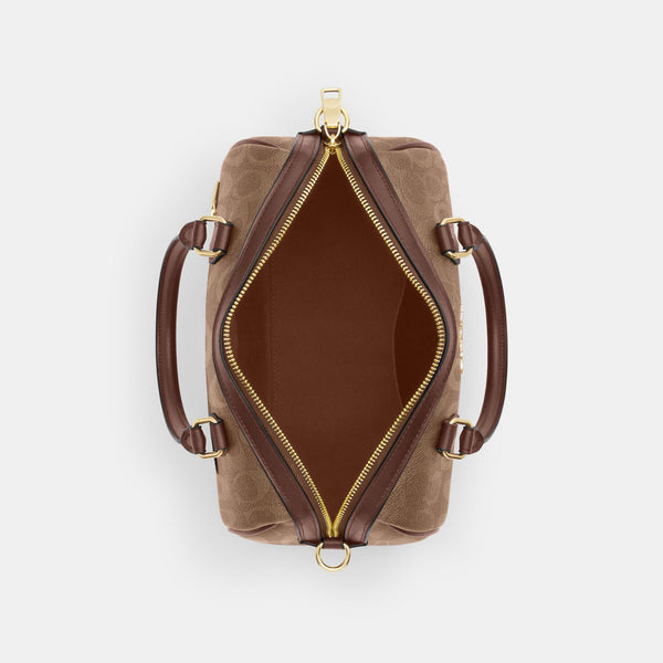 Rowan Satchel Bag in Signature Canvas
