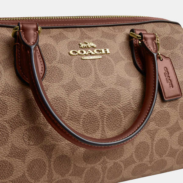 Rowan Satchel Bag in Signature Canvas