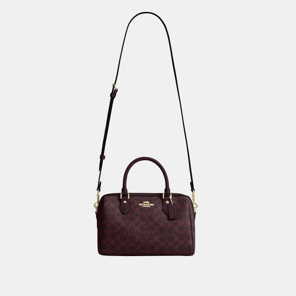 Rowan Satchel Bag in Signature Canvas