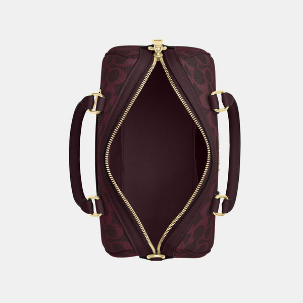 Rowan Satchel Bag in Signature Canvas