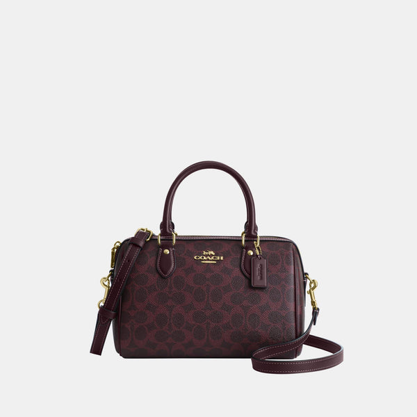 Rowan Satchel Bag in Signature Canvas