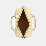 CV961-ROWAN SATCHEL BAG IN SIGNATURE CANVAS-SV/Hay