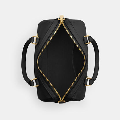 CV962-Rowan Satchel Bag-Im/Black