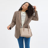 CV965-Mollie Tote Bag 25 In Signature Canvas-Sv/Sand/Taupe