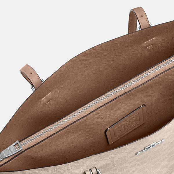 Mollie Tote Bag in Signature Canvas