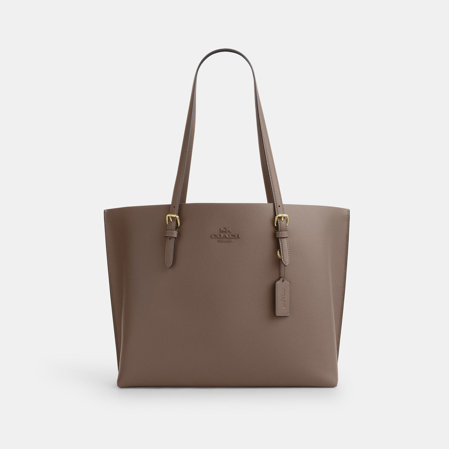 CV968-Mollie Tote Bag-Im/Dark Stone