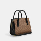 CV974-Andrea Carryall Bag In Signature Canvas-Im/Tan/Black