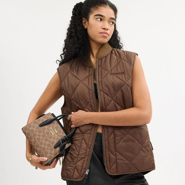 Andrea Carryall Bag In Signature Canvas