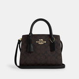 CV974-Andrea Carryall Bag In Signature Canvas-Im/Walnut/Black