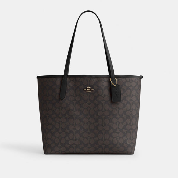 City Tote Bag In Signature Canvas