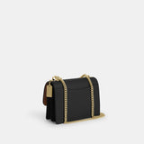 CV978-KLARE CROSSBODY BAG IN SIGNATURE CANVAS-IM/Walnut/Black