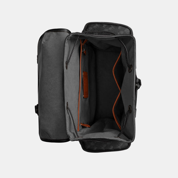 Hitch Backpack With Horse And Carriage Print