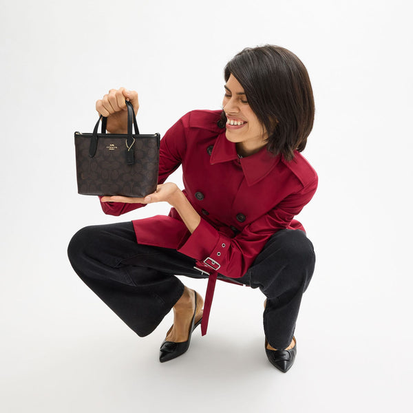 City Mini Tote Bag In Signature Canvas