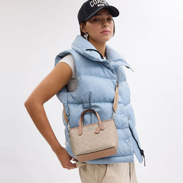 City Mini Tote Bag In Signature Canvas