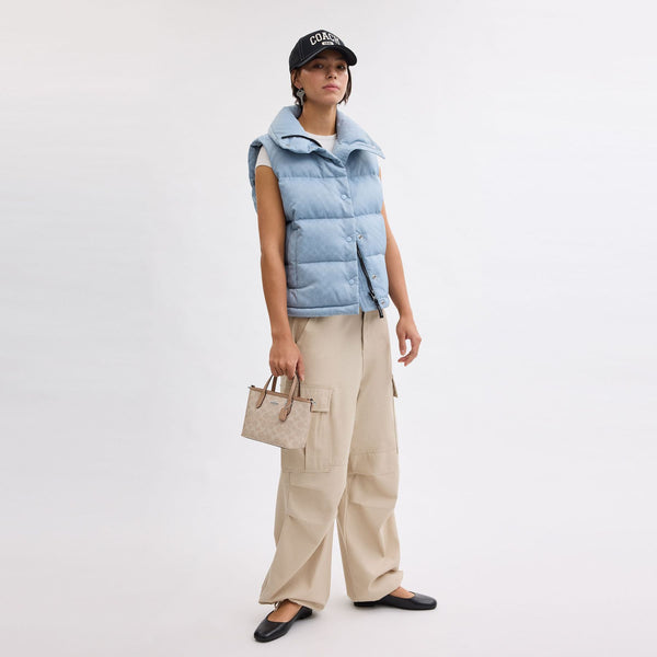 City Mini Tote Bag In Signature Canvas