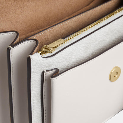 CW206-Mini Klare Crossbody Bag in Signature Canvas-Im/White/Chalk