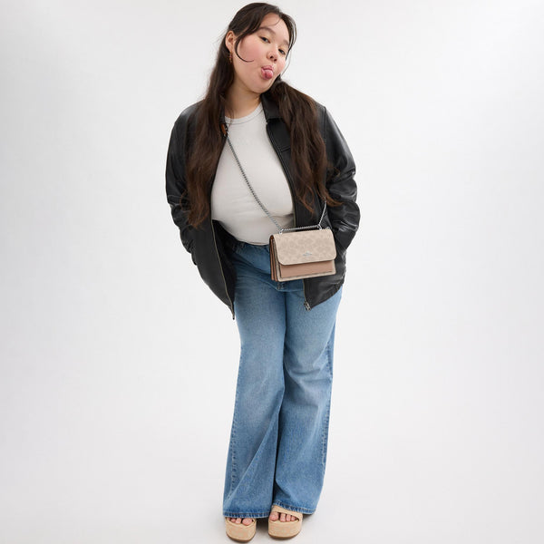 Mini Klare Crossbody Bag in Signature Canvas