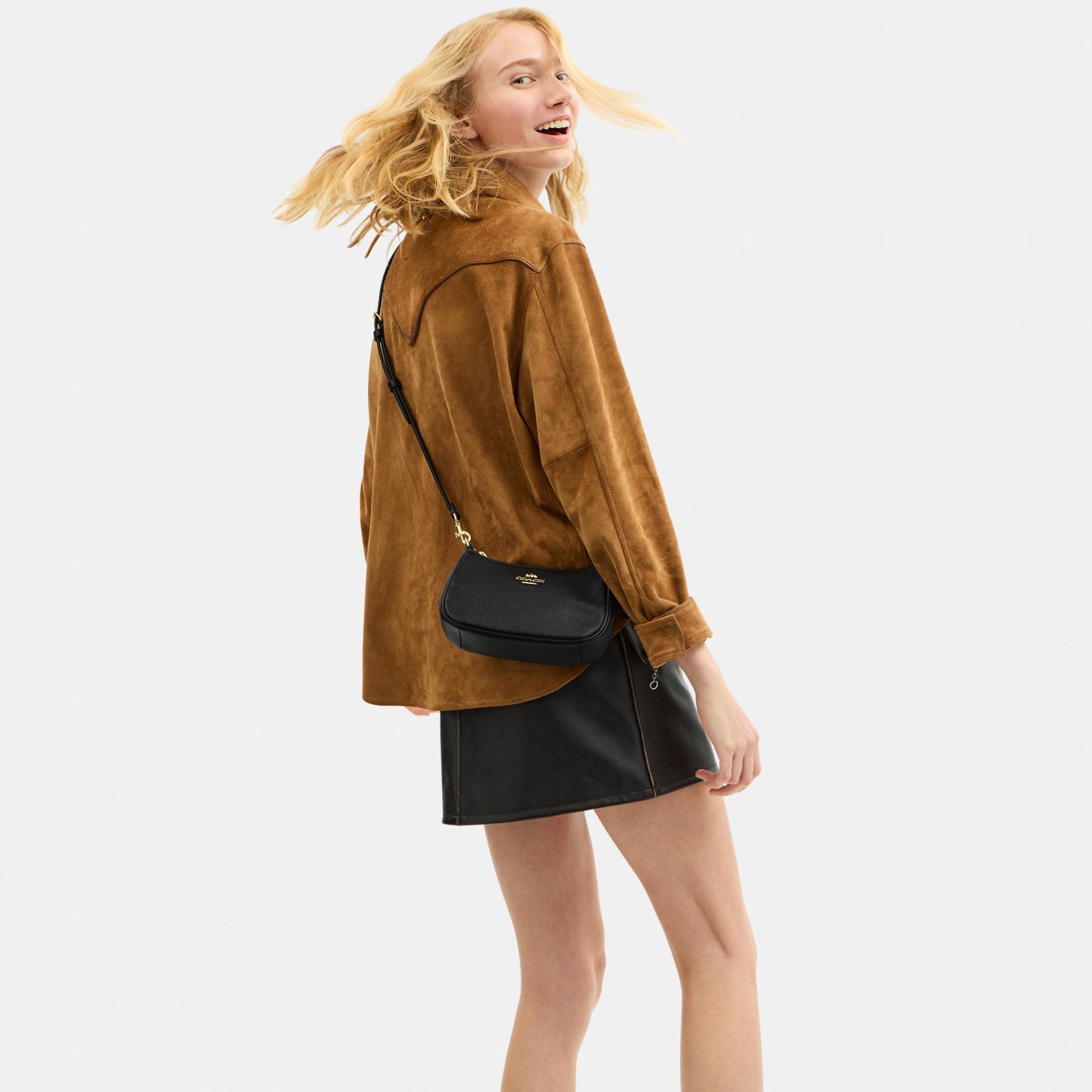 CW309-Teri Mini Crossbody Bag-Im/Black