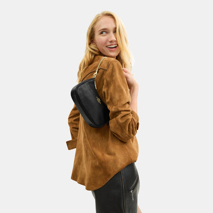 CW309-Teri Mini Crossbody Bag-Im/Black