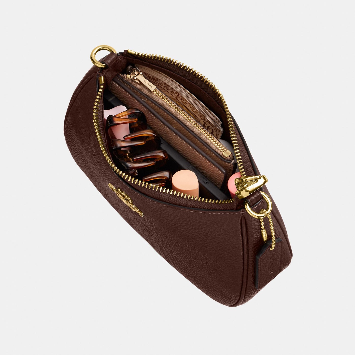 CW309-Teri Mini Crossbody Bag-Im/Maple