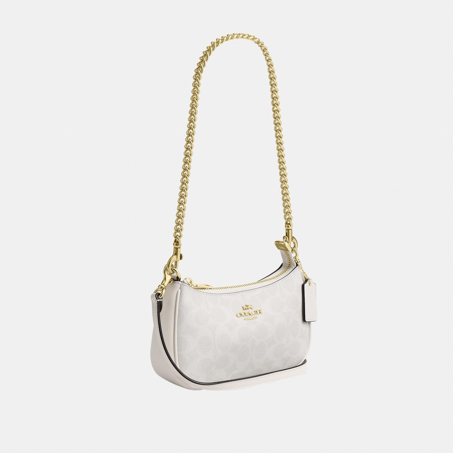 CW323-Teri Mini Crossbody Bag in Signature Canvas-Im/White/Chalk