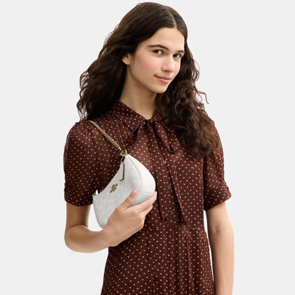 CW323-Teri Mini Crossbody Bag in Signature Canvas-Im/White/Chalk