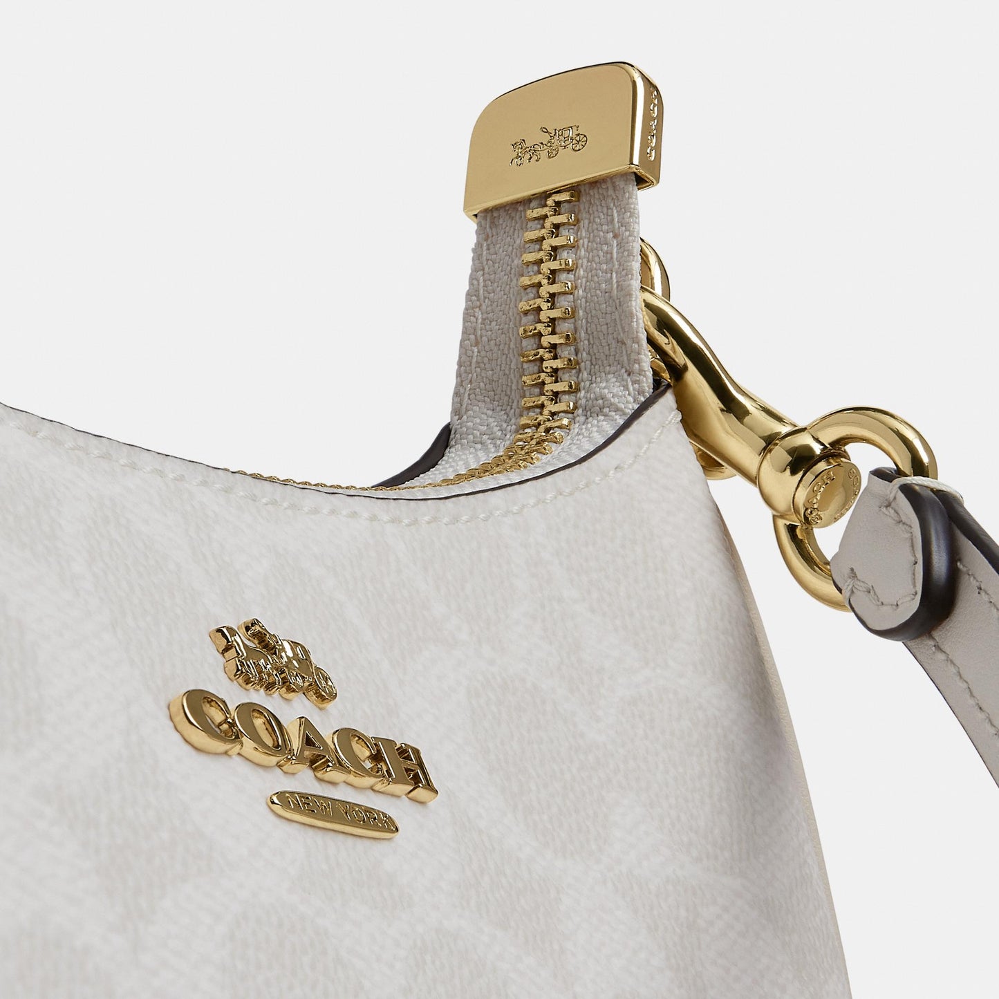 CW323-Teri Mini Crossbody Bag in Signature Canvas-Im/White/Chalk