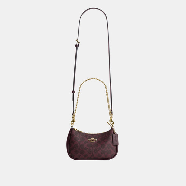 Teri Mini Crossbody Bag in Signature Canvas
