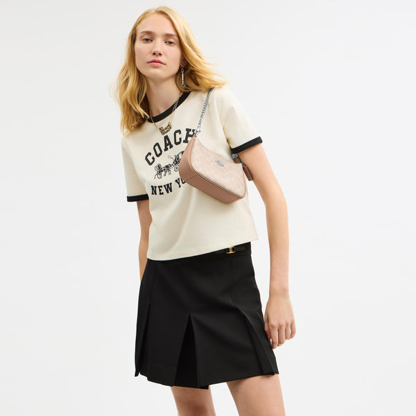 Teri Mini Crossbody Bag in Signature Canvas