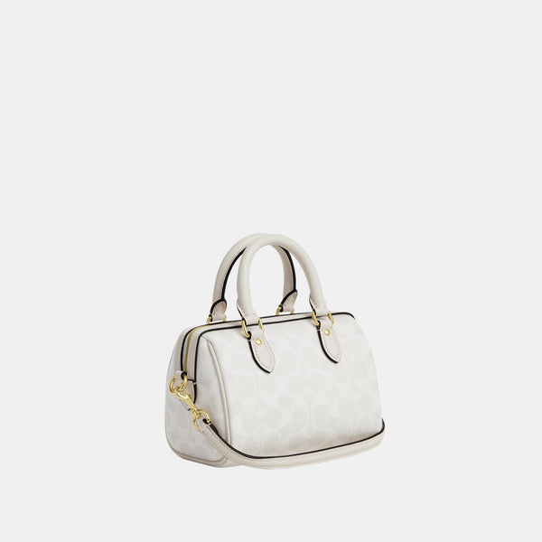 Mini Rowan Crossbody Bag in Signature Canvas