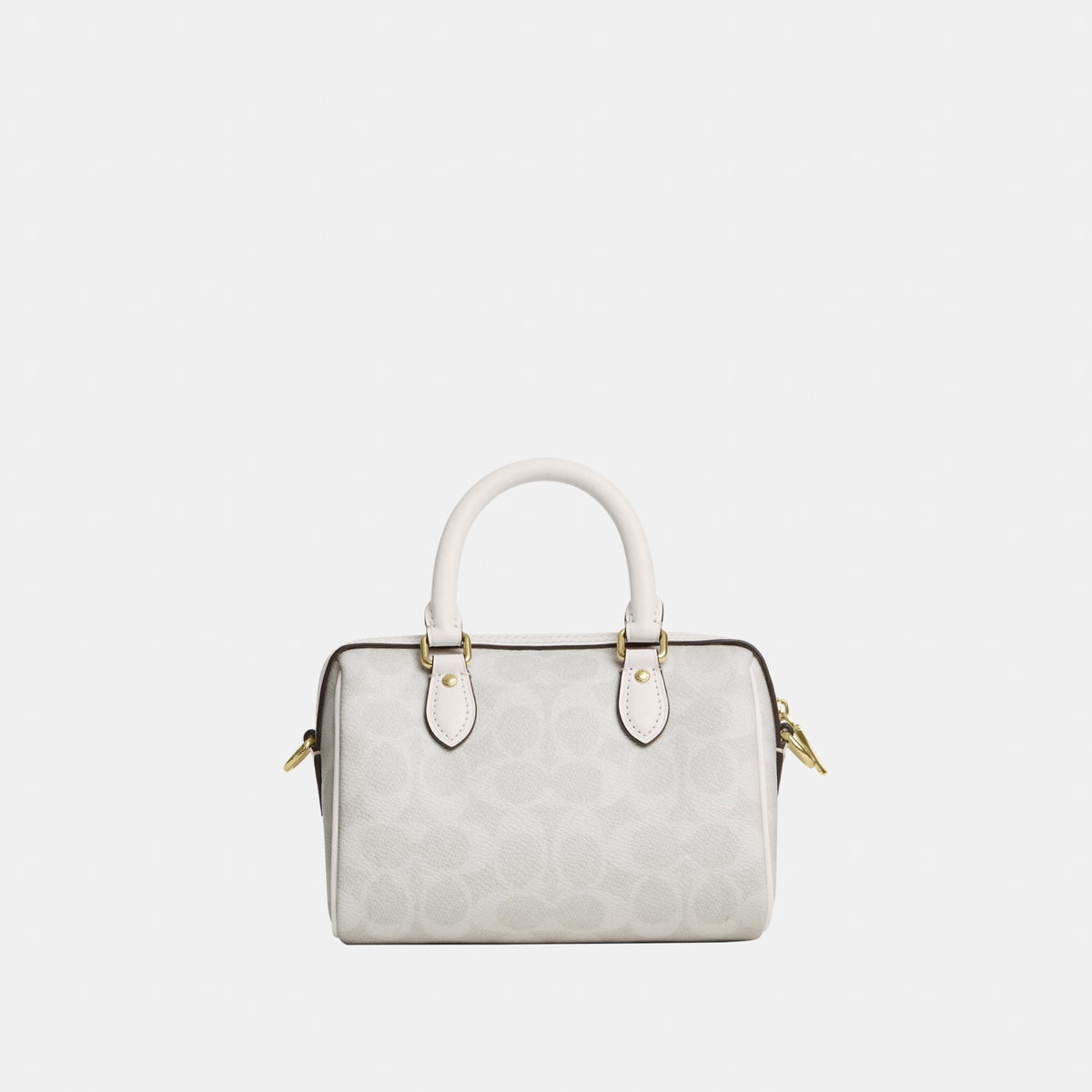 CW329-Mini Rowan Crossbody Bag in Signature Canvas-Im/White/Chalk