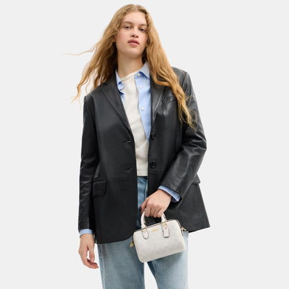 CW329-Mini Rowan Crossbody Bag in Signature Canvas-Im/White/Chalk