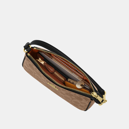 CW426-Nolita 19 in Signature Canvas-Im/Tan/Black