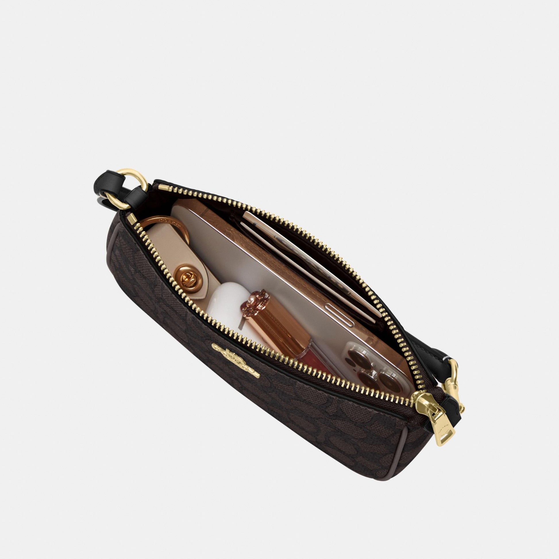 CW426-Nolita 19 in Signature Canvas-Im/Walnut/Black