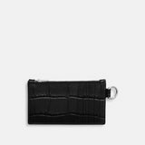 CW433-Zip Card Case-Black