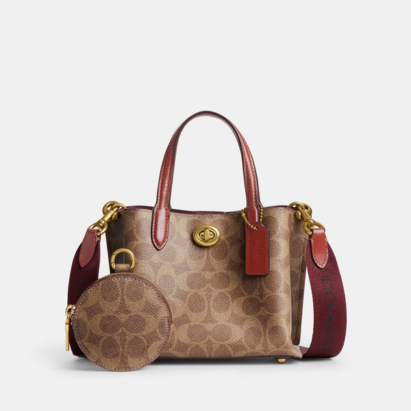 Willow Tote Bag 18 In Signature Canvas