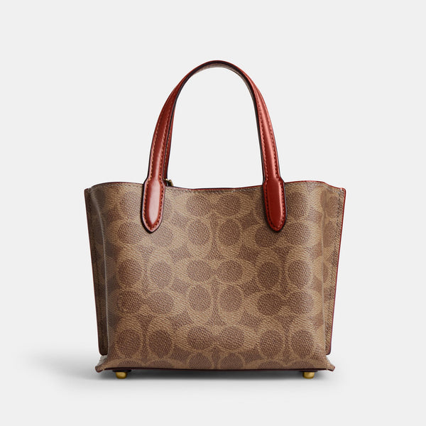 Willow Tote Bag 18 In Signature Canvas