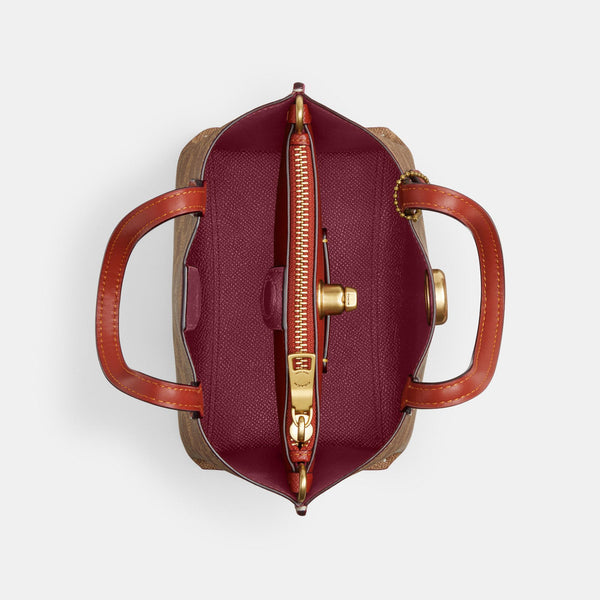 Willow Tote Bag 18 In Signature Canvas