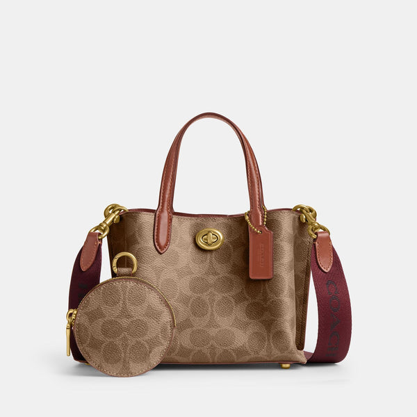 Willow Tote Bag 18 In Signature Canvas