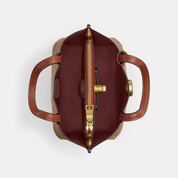 Willow Tote Bag 18 In Signature Canvas