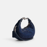 CW574-Jonie Bag With Crystal-Lh/Dark Navy