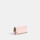 CW586-Evie Long Wallet With Chain-B4/Blush