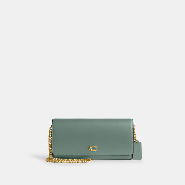 Evie Long Wallet With Chain