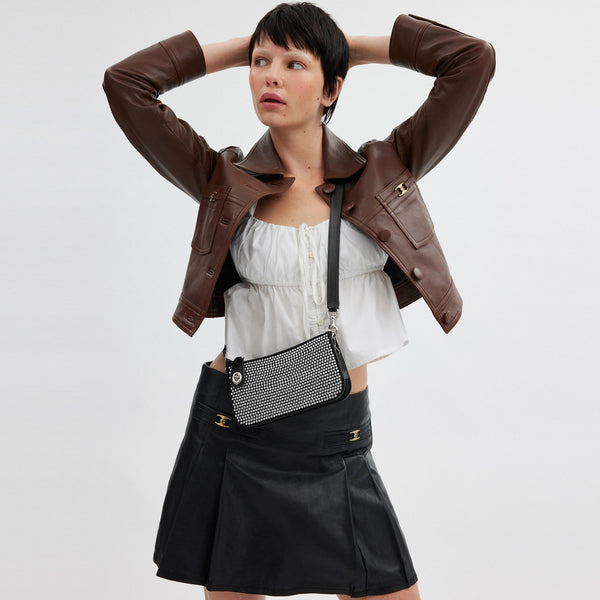 Penn Shoulder Bag With Crystal