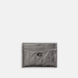 CW597-Essential Card Case With Quilting-V5/Anthracite